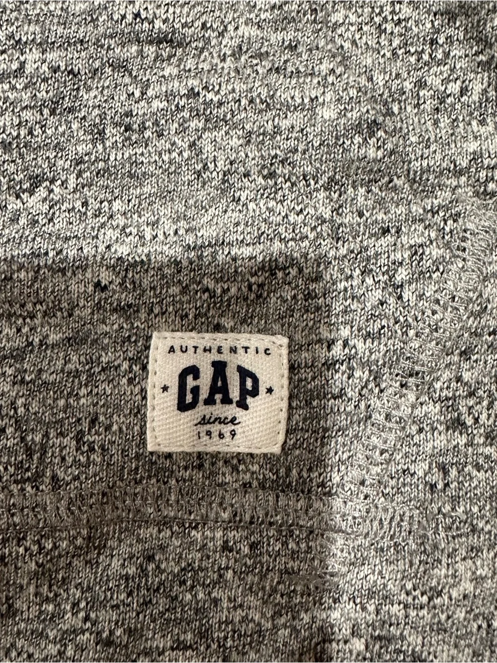 Baby GAP Heather Gray Short-Sleeve Romper, Size 12-18 Months, NWT